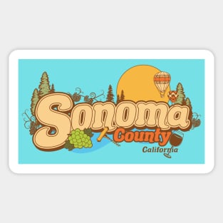 Sonoma Valley Winery Sticker